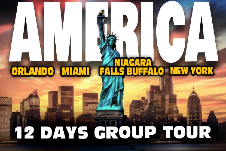 America ~ 12 Days Group Tour